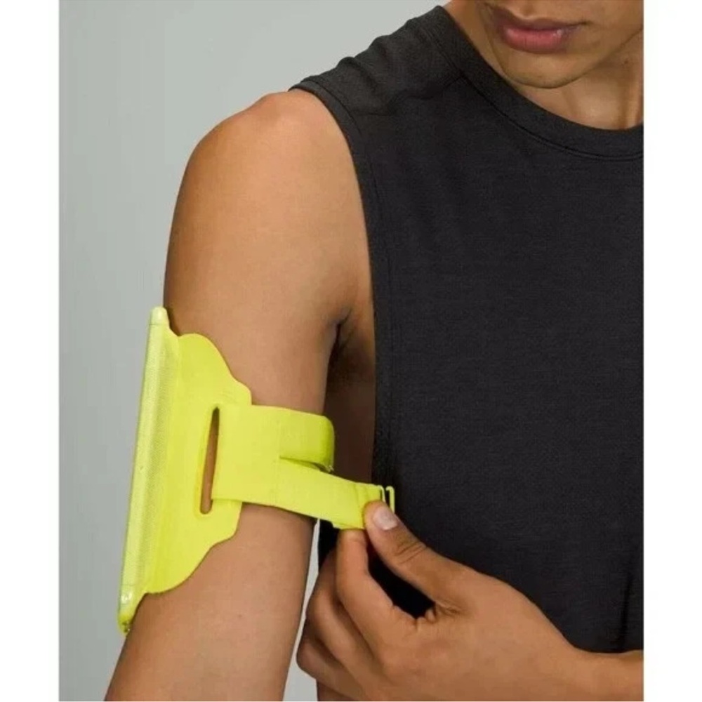Neon Lululemon Yellow Wearable Armband - Picture 2 of 14